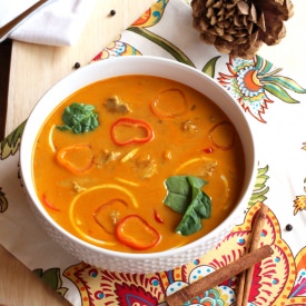 Moroccan Paleo Chicken Noodle Soup - Recipe photo by meatified