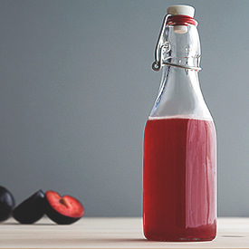 How to make a Plum Shrub - Recipe photo by honestlyyum