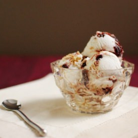 Cherry Cheesecake Ice Cream - Recipe photo by beantownbaker