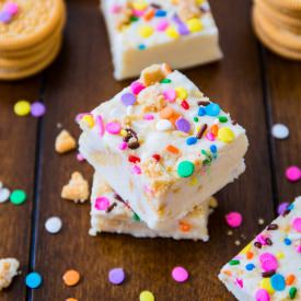 Funfetti Fudge - Recipe photo by sallysbakingaddiction