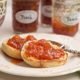 Peach-Vanilla Jam - Recipe photo by feelingfoodish