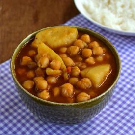 Chana Aloo Masala - Recipe photo by Indian Khana