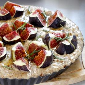 Italian Fig Tart - Recipe photo by Bistro Margot