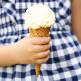 Easy Lemon Ice Cream - Recipe photo by CieraDesign