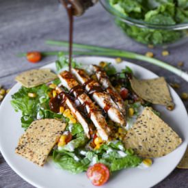 BBQ Chicken Chopped Salad - Recipe photo by TastesLovely
