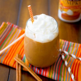 Skinny Pumpkin Frappuccino - Recipe photo by sallysbakingaddiction