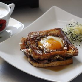 Eggs in a Hole - Recipe photo by Bistro Margot