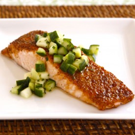 Spice Broiled Salmon - Recipe photo by toriavey