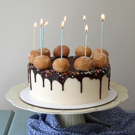 Peanut Butter – Banana- Honey Cake - Recipe photo by Style Sweet CA