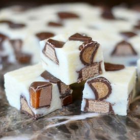 Mini Madness White Chocolate Fudge - Recipe photo by theviewfromgreatisland