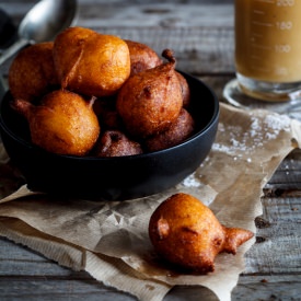 Pumpkin Fritters - Recipe photo by Simply Delicious
