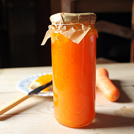 Carrot Jam - Recipe photo by veggie desserts