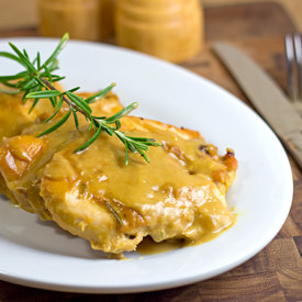 Maple Dijon Chicken - Recipe photo by The Midnight Baker