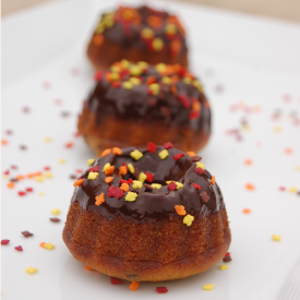 Pumpkin Chocolate Chip Bundt Cakes - Recipe photo by Alecia ChickenScratchNY