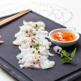 Sea Bream Sashimi - Recipe photo by Cuisine Addict