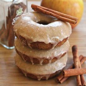 Baked Apple Cider Donuts - Recipe photo by My Darling Vegan
