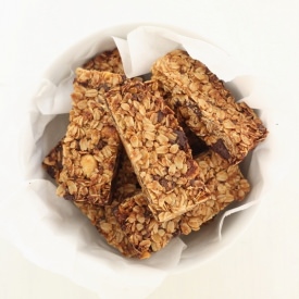 Boozy Nuts n Chocolate Flapjacks - Recipe photo by easyfoodsmith
