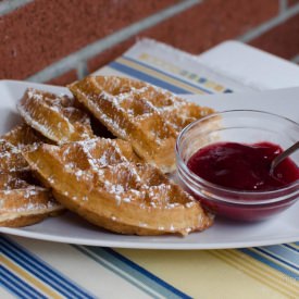 Buttermilk Waffles - Recipe photo by momsdish