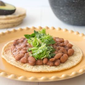 How to Make Slow-Cooker Beans - Recipe photo by OneIngredientChef