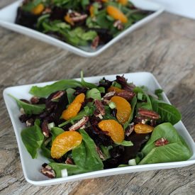 Mandarin Orange Cranberry Salad - Recipe photo by joyfulhealthyeats