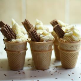 Ice Cream Cone Cupcakes - Recipe photo by mintandshirls