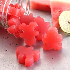 Homemade Sour Watermelon Gummies - Recipe photo by meatified