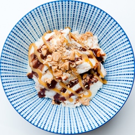 Peanut Butter Bar Ice Cream - Recipe photo by Ice Cream Unicorn