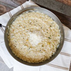 Acorn Squash & Thyme Risotto - Recipe photo by heidisbridge