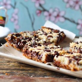 Magic Bars - Recipe photo by gettingmyjustdesserts