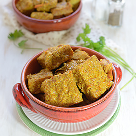 Lentil Cake Curry - Recipe photo by colorandspices