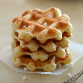 Liège Waffles - Recipe photo by poupougnette