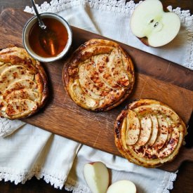 Cheese Tarts with Apples & Honey - Recipe photo by myjerusalemkitchen
