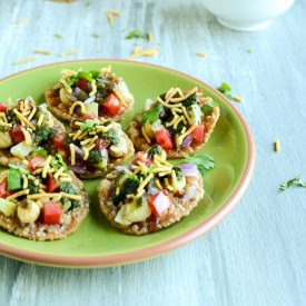 Papdi Chaat - Recipe photo by Sangeetha