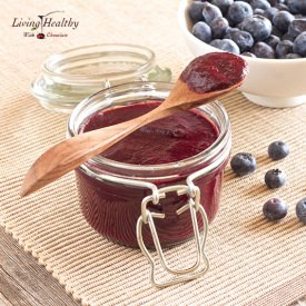 Sugar Free Blueberry Butter - Recipe photo by Living Healthy With Chocolate