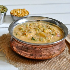 Creamy Five Lentils Stew - Recipe photo by swathiiyer