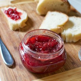 Strawberry Honey Jam - Recipe photo by cooking4carnivores