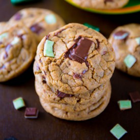 Mocha Mint Chocolate Cookies - Recipe photo by sallysbakingaddiction