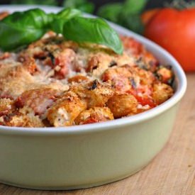 Scalloped Tomatoes - Recipe photo by PreventionRD