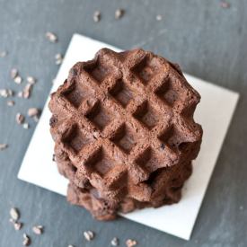 Chocolate Waffles - Recipe photo by purelytwins