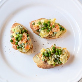 Cooked Vegetable Salad - Recipe photo by Travel4Taste.com