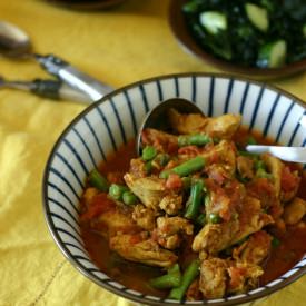 Chicken, Tomato & Green Bean Curry - Recipe photo by EverydayMaven