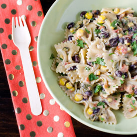 Pasta with Poblano Cream Sauce - Recipe photo by clstar