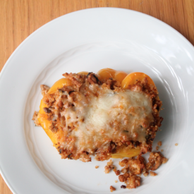 Turkey & Quinoa Stuffed Peppers - Recipe photo by momendeavors