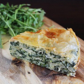Spinach Pie - Recipe photo by Greedy Foodster