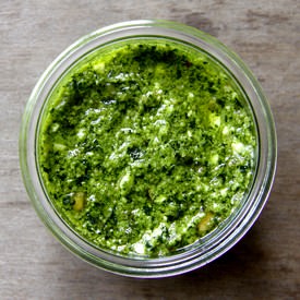 Huacatay Pesto for Raw Veggies - Recipe photo by Food with a View
