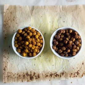 Roasted Chickpeas — Two Ways - Recipe photo by joanamendes