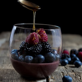 Black Rice Pudding & Coconut Milk - Recipe photo by Giojo