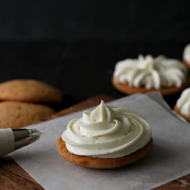 Magical Cream Cheese Frosting - Recipe photo by Baking a Moment