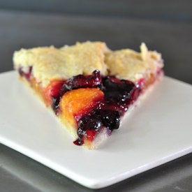 Summer Fruit Galette - Recipe photo by The Creekside Cook