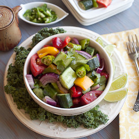 Easy Farmer's Market Salad - Recipe photo by FOODjimoto